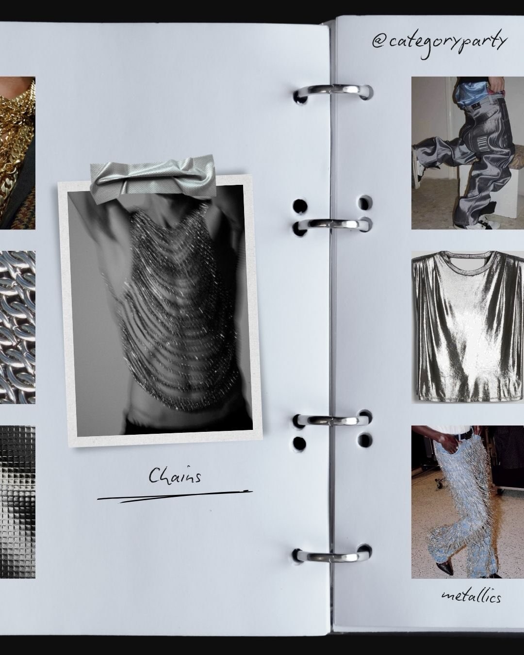Precious Metals lookbook, look 2