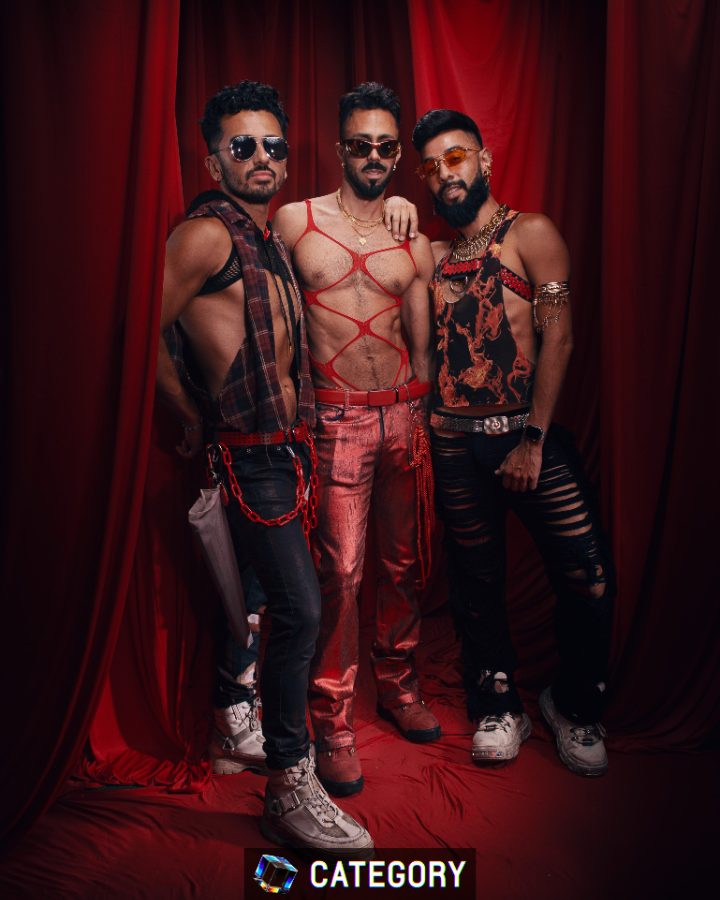 Three guests at Rouge